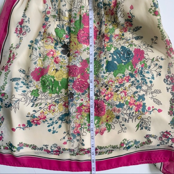 Boutique Floral A-line Knee-length Dress EUC - Picture 12 of 15